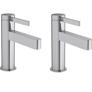 Hansgrohe Lot de deux mitigeurs lavabo 110, bonde Push-Open chromé Finoris