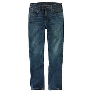 Carhartt Rugged Flex Relaxed Fit Low Rise 5-Pocket Tapered Jean, Canyon, 36W x 34L pour des Hommes