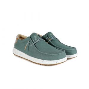 Basket toile homme-NIAS-PITAS-3 coloris - Couleur vert - Taille 44