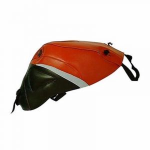 Bagster Tapis de réservoir rouge/noir/pointe gris clair (1361O) Kawasaki ZX6 R/ 636