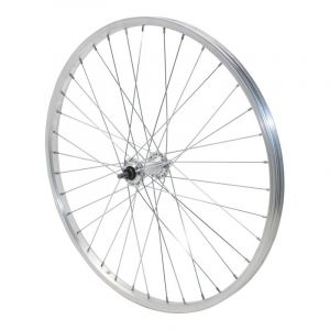 Image de Velox Roue vtt 24- avant alu moy alu axe plein (vendu avec ecrou 9x100)