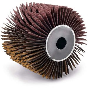 Scheppach Brosse &agrave; lamelles abrasives pour r&eacute;novateur et surfaceuse MRS1300