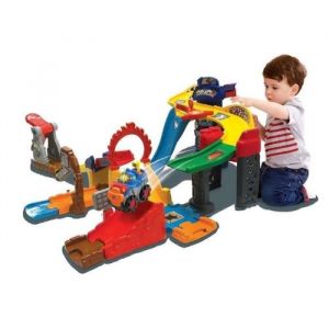 Vtech 80-540522 Rallye Circuit de comp&eacute;tition, playset interactif pour Voitures TutTut Bullides, Jouet Enfants +1 ann&eacute;e-Version ESP (3480-540522), Dessin anim&eacute;, Couleur, Unique