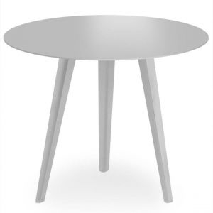 Table d'appoint ronde Bipolart Métal Argent