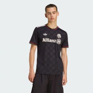 Adidas Bayern Munich 3ème Maillot 2025/26 Femme, pointure Large - ['Noir'] - Taille Large