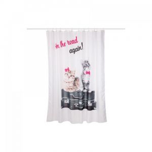 Image de Rideau de Douc "Tizami II" 180x200cm Rose Prix