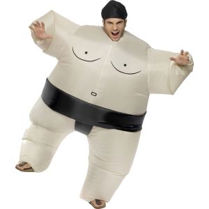 Déguisement sumo gonflable adulte