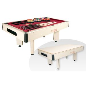 Image de Cortes Games Billard Arlequin 3 en 1 avec plateau dinatoire