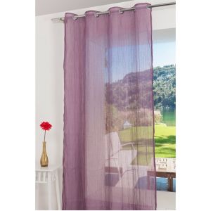 Image de Voilage Effet Plisse Violet Mauve