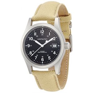 Image de Hamilton Homme Analogique Mécanique Montre avec Bracelet en Tissu H69419933