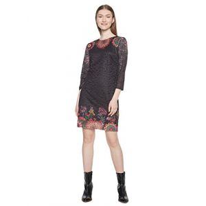 Desigual Robe DARINA Noir - Taille S,M,XS,FR 34,FR 36,FR 38,FR 40,FR 42,FR 44,FR 46