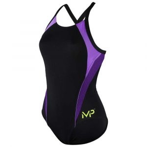 Image de Michael Phelps Maillot de bain Femme MP Kalista - 36'' Black/Lilac