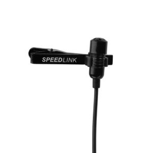 Speed Link SL-8691-SBK-01 - Microphone cravate compact Spes Clip-On