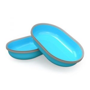 Surefeed SureFlap Set de 2 coupelles pour distributeur de nourriture bleu