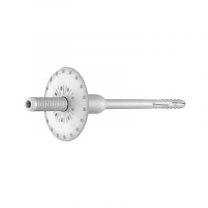 Image de RAWL Cheville TFIX-8S 135 &agrave; visser avec clou acier pour fixation d'isolation de fa&ccedil;ade 100 mm maximum bo&icirc;te de 200 pi&egrave;ces