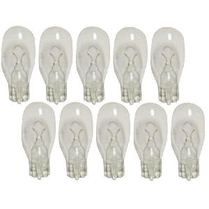 10 Ampoules T15 - 12V 18W 2800K - Wedgebase - W2.1x9.5D - Blanc