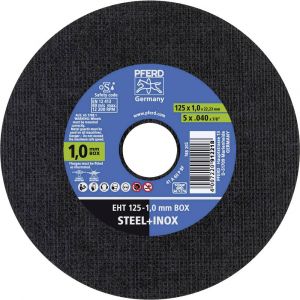 Pferd 25 x disque de tronçonnage 125x1,0 mm INOX VA acier RÜGGEBERG meule angle