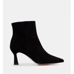 Galeries Lafayette Bottines Pendra cuir suede Noir - Couleur Noir - Taille 38