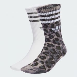 Adidas Chaussettes Leopard mi-mollet (2 paires)