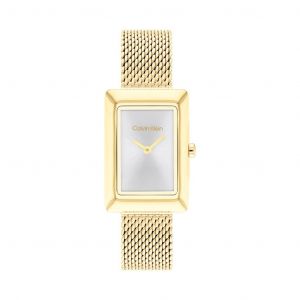 Calvin Klein Pour femme. Montre analogique Argent? styl