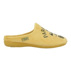 La Maison de l'Espadrille MULE HUMOUR F Jaune - Taille 36