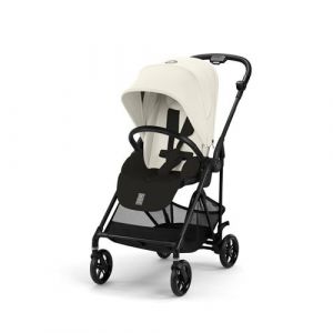 Cybex Poussette Melio Carbon Gold Canvas White