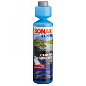 Sonax Xtreme Lave-Glace 1:100 (250 ML) concentr&eacute; pour Nettoyage du syst&egrave;me de Lave-Glace en &eacute;t&eacute; pour Une visibilit&eacute; optimale | R&eacute;f: 02711410-810