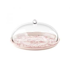 Guzzini Set de tarte en mélamine Josephine 'Table Decor' (Rose Poudre)