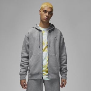 Jordan Sweat &agrave; capuche en tissu Fleece &agrave; zip Brooklyn pour homme - Gris - Taille XL - Male