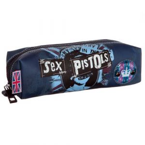 Alpa Trousse Sex Pistols - 100 % coton, sérigraphiée - 19 x 5 x 4 cm