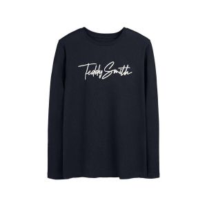 Teddy smith Tee-shirt à manches longues garçon t-evan