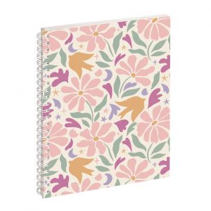 Exacompta Réf. 210150E Agenda de bureau SAD 21S EasyTime Paloma 15 x 21 cm Semainier Septembre 2025 à Décembre 2026-16 mois.