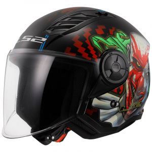 Ls2 Casque jet OF616 - AIRFLOW II - HAPPY DREAMS