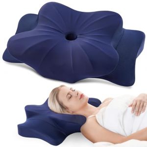 Oreiller Ergonomique DONAMA 63x38x14 cm - M&eacute;moire de Forme pour Cou et &Eacute;paules