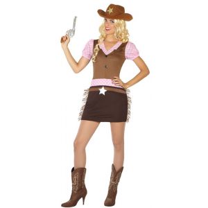 Image de Déguisement Cowgirl Shérif - Femme 2