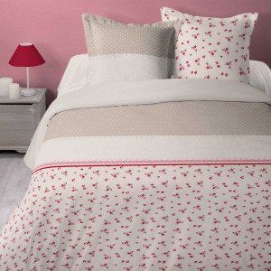 Housse de couette 220x240 cm + 2x taies d'oreiller 63x63 cm Coton Coventry