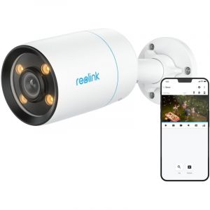 Reolink 4K 8MP Camera de Surveillance ColorX PoE, Vision Nocturne Couleur, Super Ouverture F1,0, Capteur Image 1/1,8'', Détection
