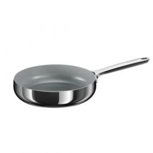 Berghoff Home Po&ecirc;le &Oslash; 24 cm Stellar Steel acier inoxydable rev&ecirc;tement c&eacute;ramique sans PFAS ni PTFE tous feux