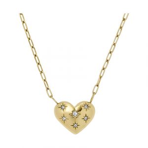 Fossil Kette Edelstahl Ketten 1 ct Damen (64.99 € / 1 ct)