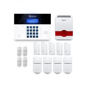 Tike Securité Alarme maison sans fil DNBi25 Compatible Box internet