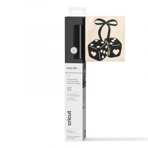 Cricut Accessoire Flocked Iron On Black