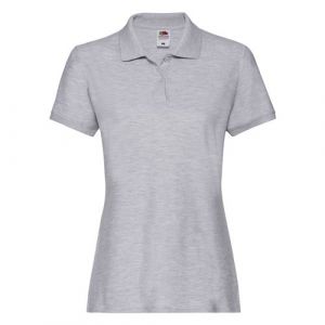 Polo à manches courtes Fruit Of The Loom pour femme (XL) (Gris) - UTBC1377