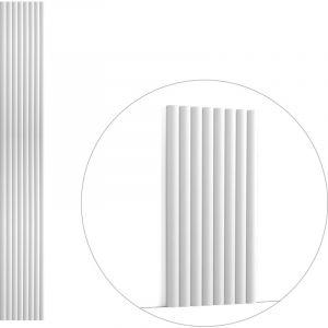 Orac Decor Carton complet de 8 pi&egrave;ces W110 HILL Panneau Rev&ecirc;tement Mural D&eacute;coratif 3d &ndash 200x25x1,6 (L x l x h)