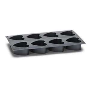 Patisse 2048477 Starflex Mini-Moule à Coeur 8 Pièces