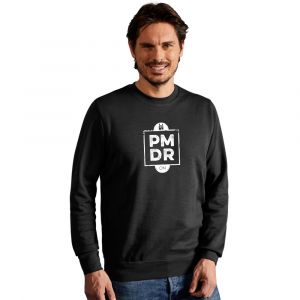 Image de Promodoro Print " rock on" Sweat Unisexe Hommes et Femmes, XL, graphite