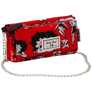 Betty Boop Portefeuille bandouli&egrave;re Rouge Love 20 CM