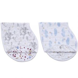 Aden + Anais Lot de 2 bavoirs d’épaule Harry Potter