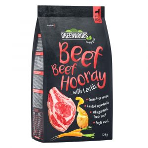 Greenwoods 1,5kg b&oelig;uf, lentilles, pommes de terre, carottes - Croquettes pour chien