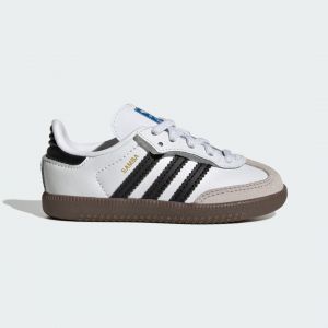 Adidas Originals Samba OG CF EL I ftwer white/core black/gum 5 Unisex blanc Taille 26 Chaussures - Couleur blanc - Taille 26