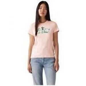 Levi's Femme The Perfect Tee T-Shirt, Carnation BW Fill LC, XS